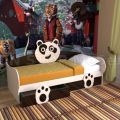 Детская кровать Панда с ящиками